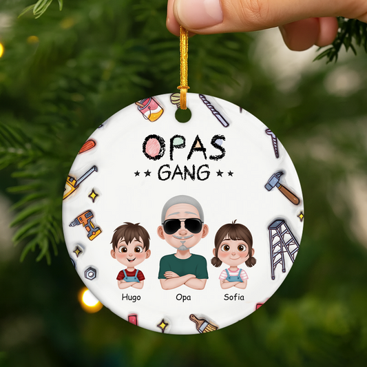 4785OGE2 3d druck effekt papas gang werkzeug cartoon personalisierte keramik ornamente papa 4785OKT0B