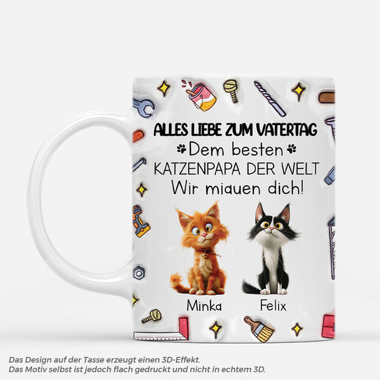 4793MGE1 3d druck effekt vatertag katzenpapa ich miau dich werkzeug katzen tasse personalisiert_ 4793M8T5D