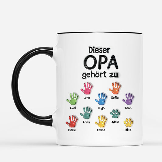 4821MGE2 3d druck effekt dieser grossartige papa gehort zu handabdruck personalisierte tasse papa_ 4821M5QTB