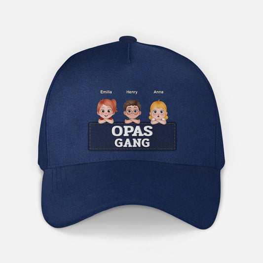 4822JGE2 papas gang cartoon cap personalisieren papa 4822J