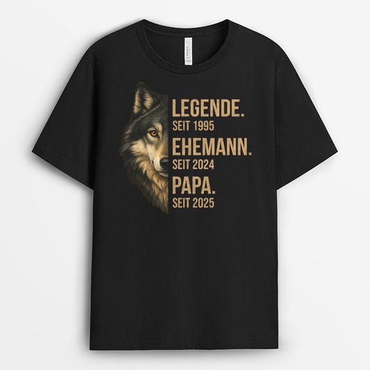 4848AGE1 legende ehemann papa wolf t shirt papa personalisiert_ 4848AK8AB