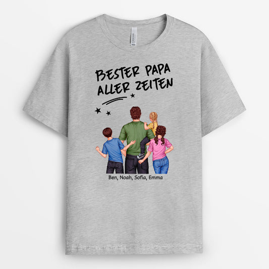 4881AGE2 bester papa aller zeiten getragen von papa t shirt papa personalisiert_ 4881AKL5B