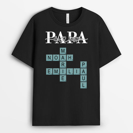 4884AGE1 papa kreuzwortratsel schwarzes t shirt papa personalisiert_ 4884AKM5B