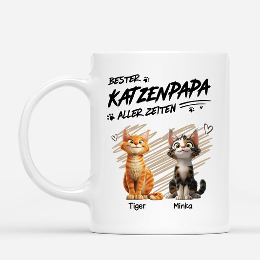 4898MGE1 bester katzenpapa aller zeiten katzen tasse personalisiert_ 4898M6Q5D