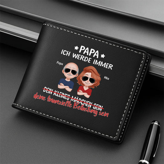 4902JGE2 ich werde immer erwachsene kinder geldborse herren personalisiert papa_ 4902JTQ0B