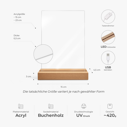 5040LGE2 erst mama jetzt oma personalisiertes geschenk nachtlicht_ 5040lttna