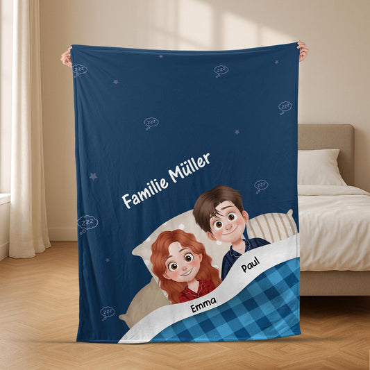 5077BGE2 die familie kuscheldecke personalisiert_ familie 5077B3KAF