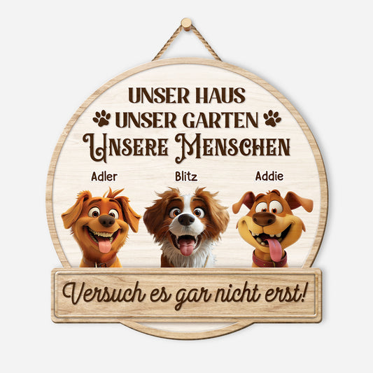 5097QGE1 unser haus holzschild personalisiert_ hunde 5097Q8TTC