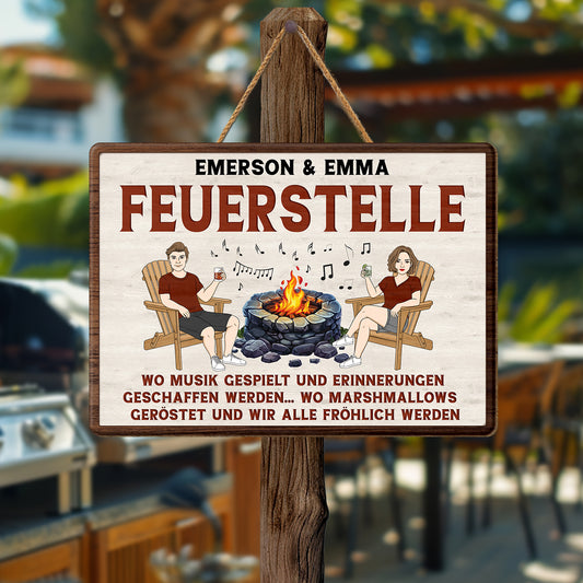 5101QGE2 feuerstelle holzschild personalisiert_ paar 5101QK6NG