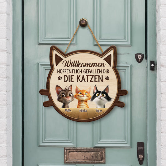 5121QGE2 willkommen hoffentlich gefallen dir die katzen holzschild personalisiert_ katzen 5121Q3YMD_76a8f22c a9bb 421c 87e9 99d250c06872