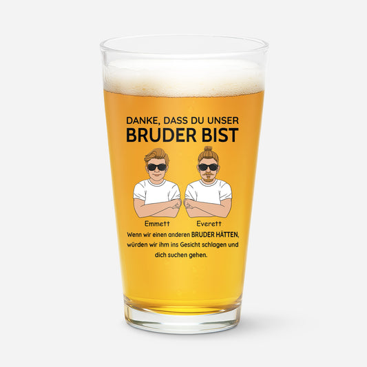 5145IGE1 danke dass du mein bruder bist personalisiertes bierglas_ geschwister 5145IKQ0B