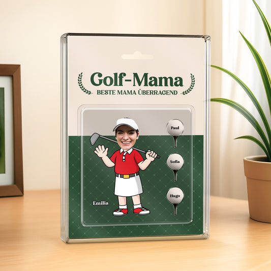 5217RGE2 golf papa personalisierte acryl plakette papa 5217R3MMB