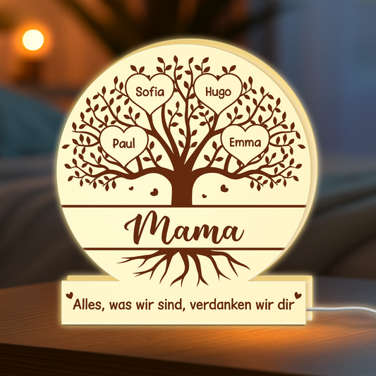5234LGE2 stammbaum oma personalisierte lightbox_ oma 5234LTHTA