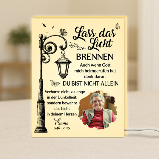 5241LGE1 du bist nicht allein personalisierte lightbox_ mama zur erinnerung 5241L6LNA