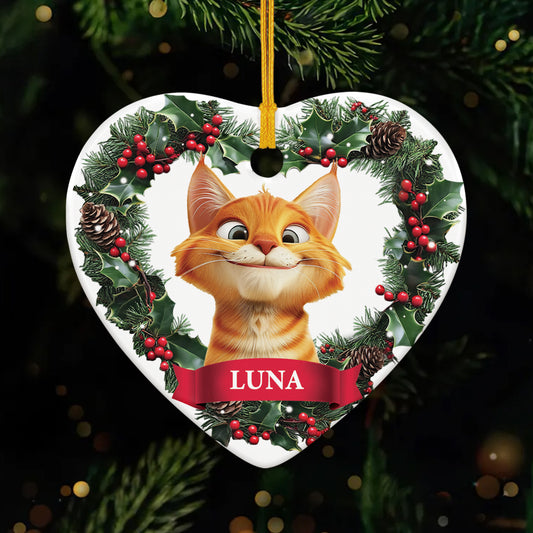 5377OGE1 katze mit foto personalisierter weihnachtsschmuck_ aus keramik katzen 5377O3VZD