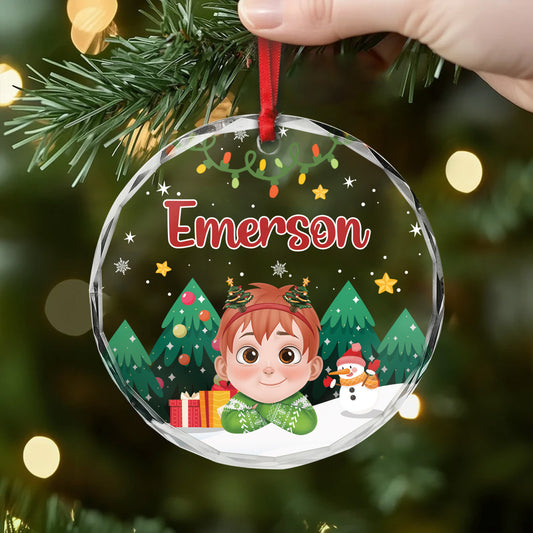 5384OGE2 kind personalisierter weihnachtsschmuck_ aus glas kinder 5384O8VQK