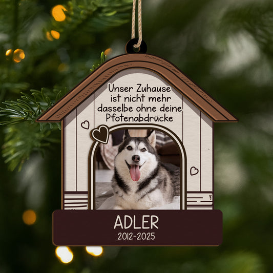 5415OGE1 trauer haustier spruche_ personalisierte 2 schicht holz ornamente weihnachten mit foto 5415O6VQC