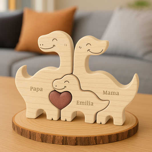 5487QGE2 familie dinosaurier holzpuzzle personalisiert_ 5487Q0H8I