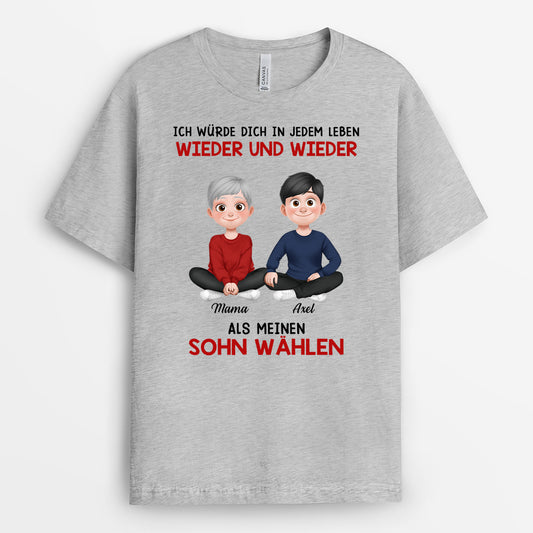 5545AGE2 fur meine kinder spruche personalisierte kinder tshirt sohn tochter 5545A