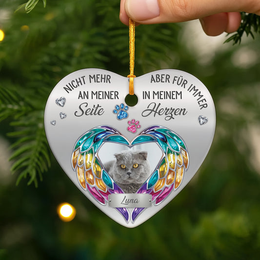 5570OGE2 mein liebstes hallo mein schwerster abschied personalisierte keramik ornamente mit foto hund zur erinnerung 5570OKUAC