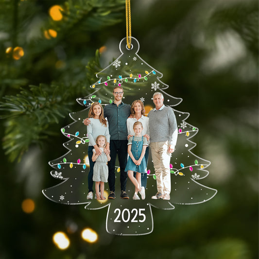 5572OGE1 familie fur immer personalisierter weihnachtsschmuck_ aus acryl mit foto 5572O6ZMI