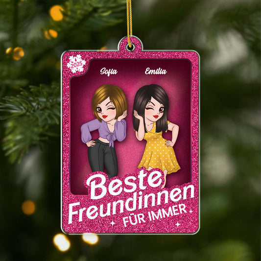 5619OGE1 beste freunde fur immer personalisierte acryl ornamente beste freundinnen 5619O5ZAF
