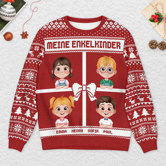 5714WGE2 weihnachten mit hunde katzen personalisierter weihnachtspullover_ haustiere 5714W6HMD