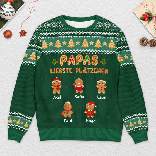 5764WGE2 opas omas perfekter keks clan personalisierter weihnachtspullover_ oma opa 5764WKZZA