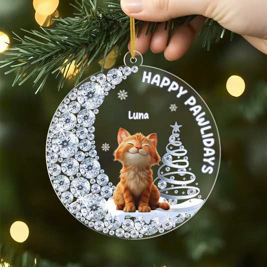 5867OGE2 3d druck effekt meowy catmas personalisierter weihnachtsschmuck acryl katzen 5867OKQMD