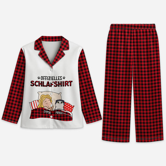 5971VGE1 das ist mein pyjama personalisierte pyjama_s katze 5971VKZQD