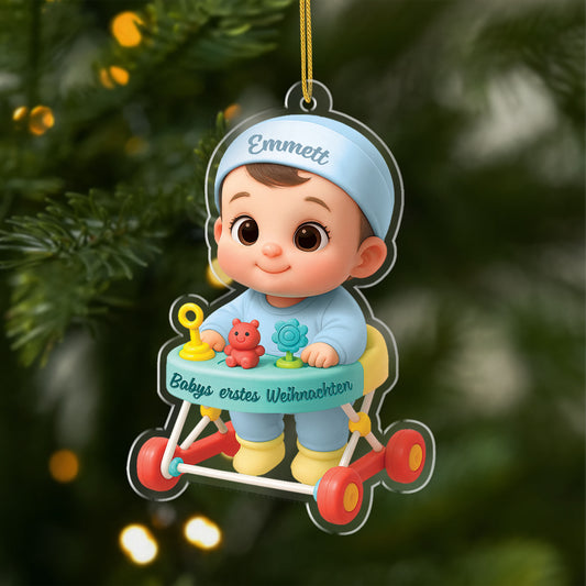 5976OGE1 3d druck effekt babys erstes weihnachten weihnachtsschmuck_ personalisiert acryl 5976OKTQK