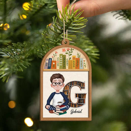 6042OGE2 name alphabet a to z personalisierte 2 schicht holz ornamente_ leseratten_ frauen manner 6042O6Q5A