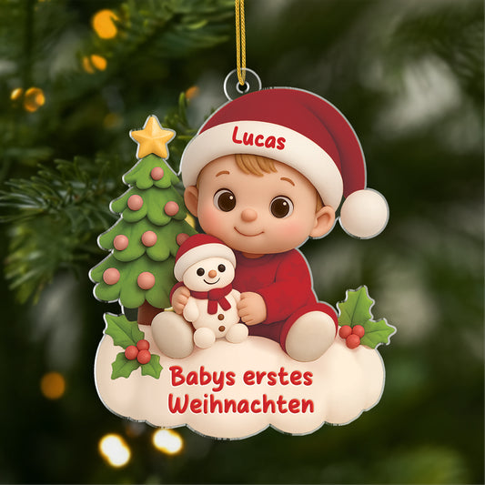 6096OGE1 3d druck effekt babys erstes weihnachten tannenbaum acryl weihnachtsschmuck_ personalisiert babys 6096OKQNK