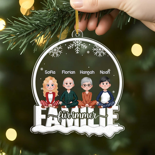 6255OGE2 geschwister fur immer personalisierter christbaumschmuck familie_ freunde acryl 6255O3MME