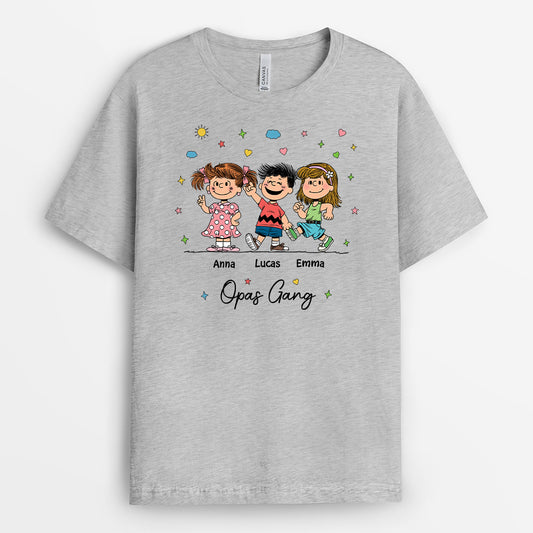 6395AGE2 omas gang peanuts stil opa oma t shirt personalisiert 6395ATYCA