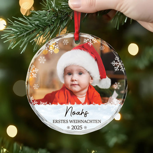 6398OGE1 babys erstes weihnachten glas weihnachtsschmuck_ personalisiert zur geburt 6398O3TTK