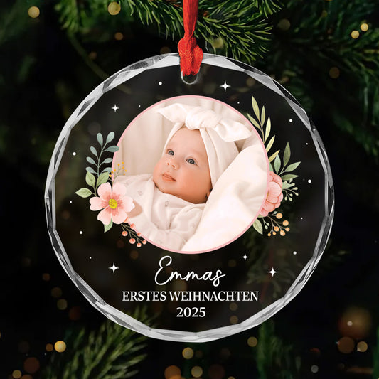 6572OGE1 babys erstes weihnachten glas weihnachtsschmuck_ personalisiert foto zur geburt 6572O8LTK_2