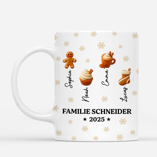 6959MGE1 schneeflocke und lebkuchenmann personalisierte weihnachtstasse_ familie_ 6959M8KCI