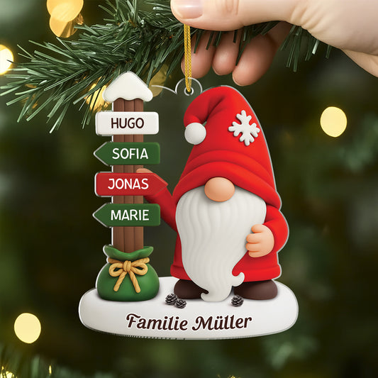 6971OGE2 namensschilder gnom acryl weihnachtsschmuck personalisiert_ familie mit namen 6971OTTMI