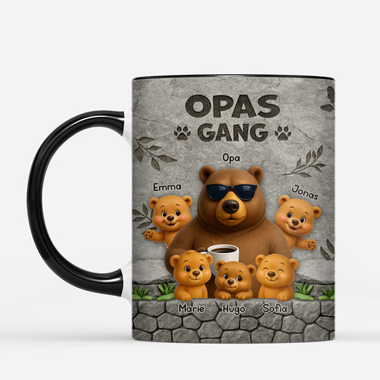 7085MGE2 3d druck effekt papas gang bar opa papa tasse personalisieren 7085M3TMB
