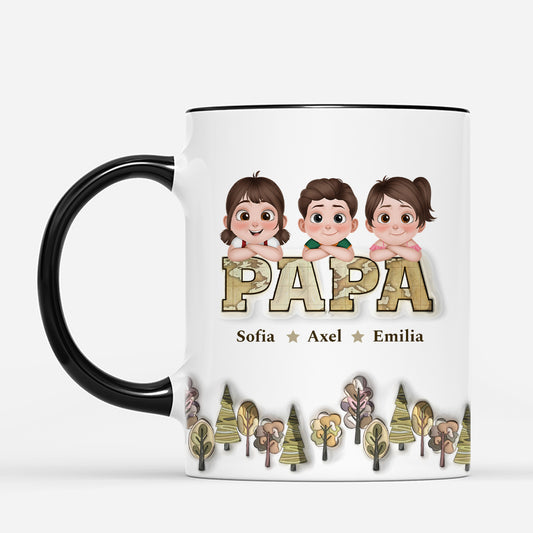 7309MGE2 3d druck effekt weltkarte baume mama oma tasse personalisiert 7309M6QAA