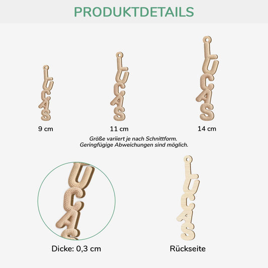 7319OGE1 3d druck effekt buchstaben_ hakeln personalisierte 1 schicht holz ornamente weihnachten mit namen 7319OT5LA