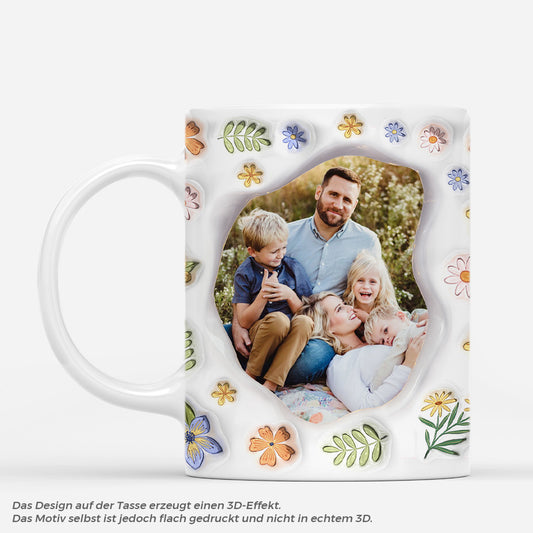 7389MGE1 3d druck effekt blumen personalisierte tasse mit foto_ frauen manner 7389M3QAA
