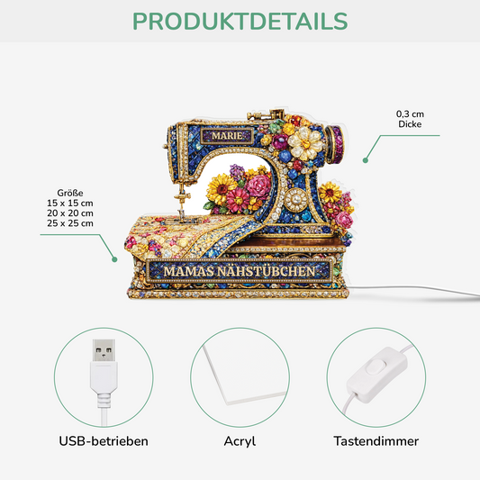 7758LGE2 omas nahstubchen personalisiertes geschenke lightbox omaopa 7758lthna