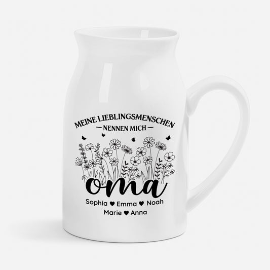 7776OGE1 mein lieblingsmensch nennt mich mama personalisiertes geschenk keramik vase omamama 7776otqca