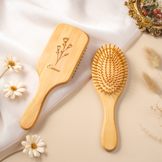 7781AGE2 name blume personalisiert_e geschenke fur frauen bambus haarburste mit gravur 7781aq8f5a