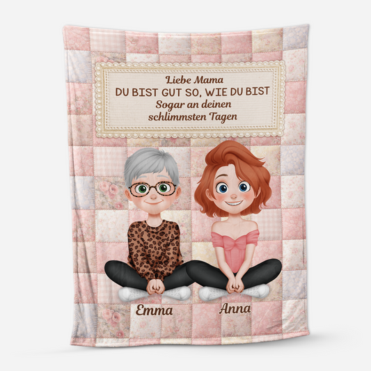 7815BGE1 3d druck effekt liebe mama du bist gut so wie du bist personalisiertes geschenk omamama kuscheldecke 7815bcfc5_2ec4b2dc dd10 4527 8462 8e5a77b81adb