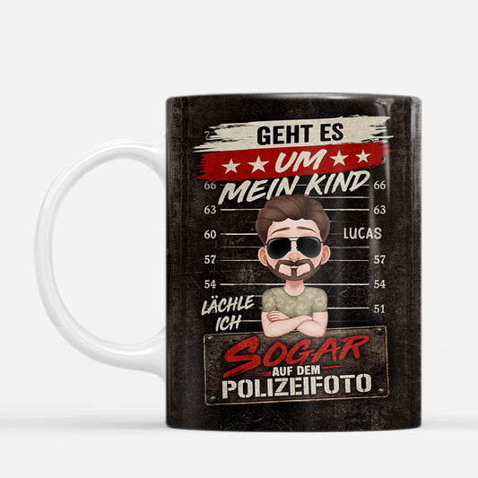 7868MGE2 geht es um mein kind lachle ich sogar auf dem polizeifoto personalisierte geschenke lustig mama papa tasse 7868msqma_7516ea70 e1e6 400d a9bd 038b25bf1c29