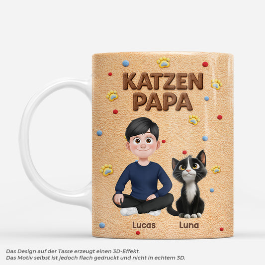7878MGE1 3d druck effekt katzenmama katzenpapa personalisierte geschenke katze tasse teddy plusch optik 7878mtpzd_12fece6c ddfb 4806 a505 fe4333572778