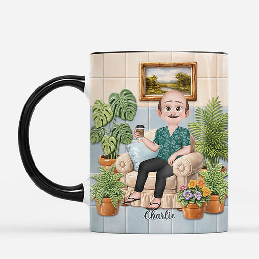 7912MGE2 frau im garten personalisierte geschenke zum ruhestand tasse m_nner frauen 7912m6vma